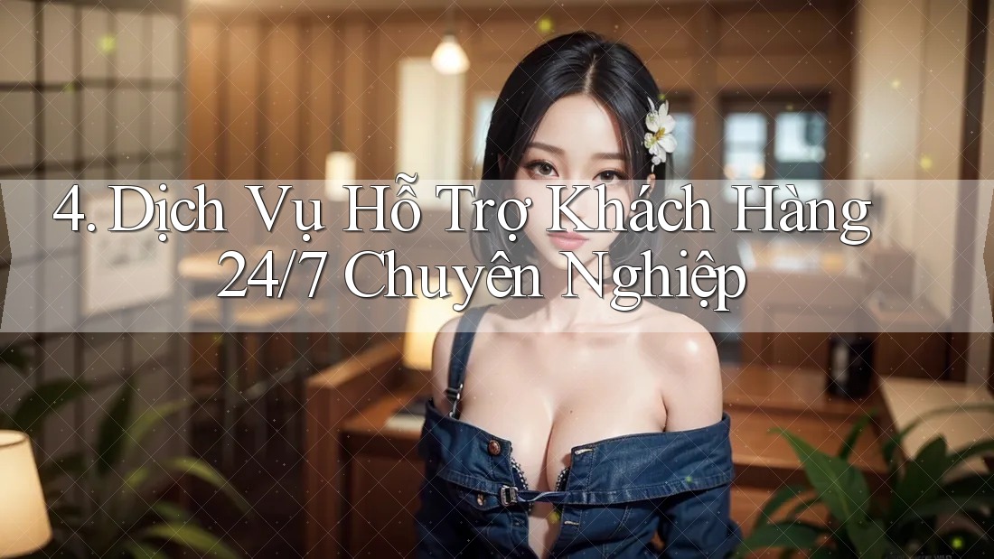 4. Dịch Vụ Hỗ Trợ Khách Hàng 24/7 Chuyên Nghiệp