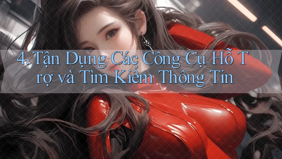 4. Tận Dụng Các Công Cụ Hỗ Trợ và Tìm Kiếm Thông Tin