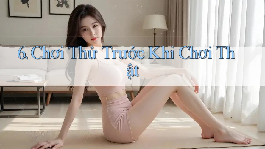 6. Chơi Thử Trước Khi Chơi Thật