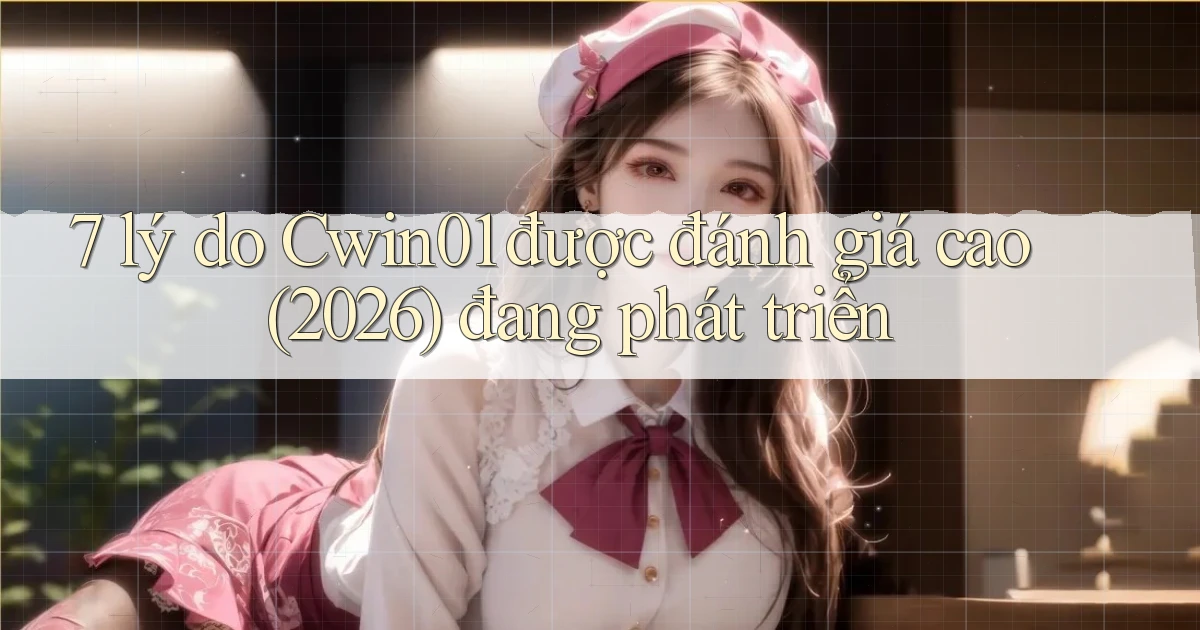 7 lý do Cwin01 được đánh giá cao (2026) đang phát triển