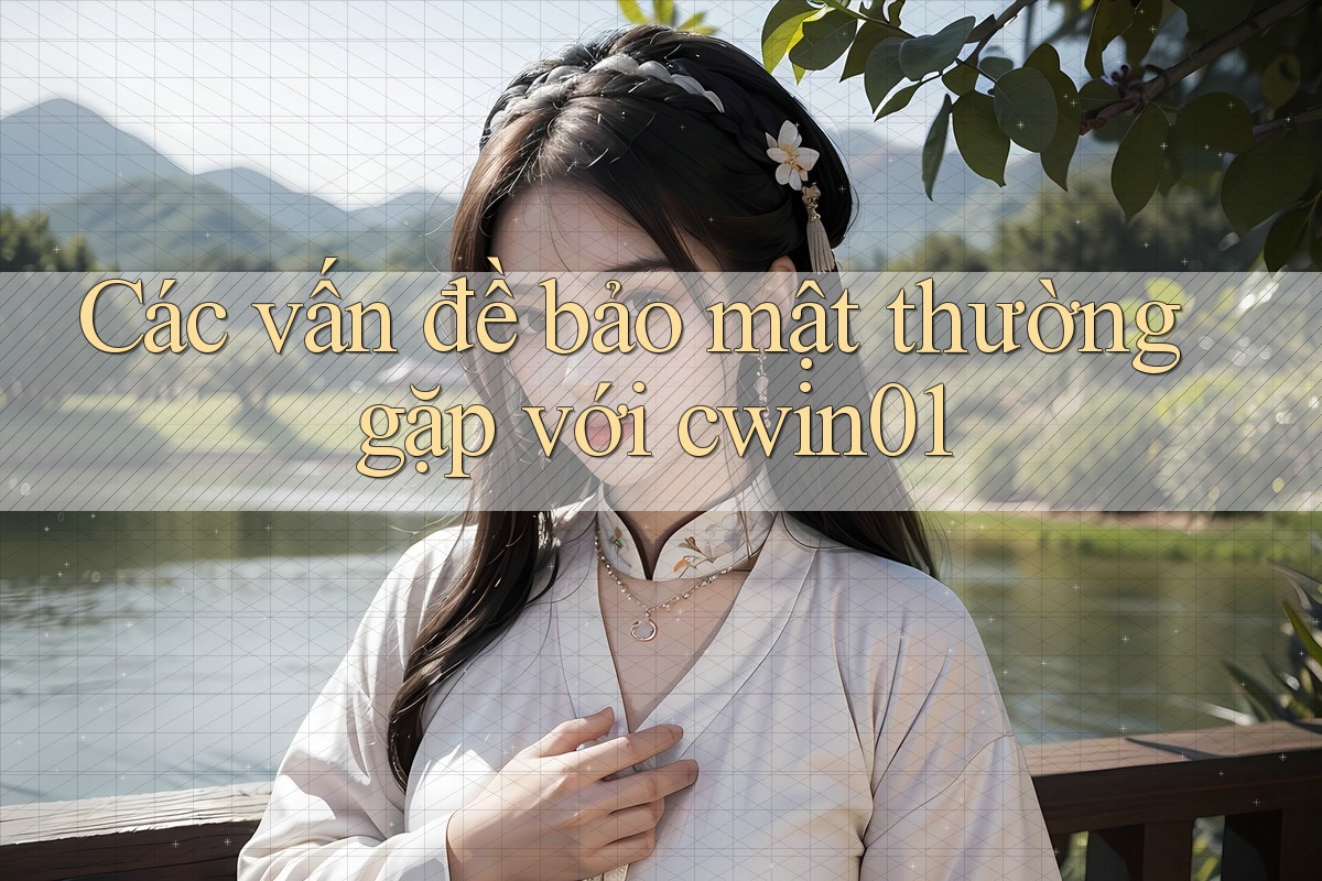 Các vấn đề bảo mật thường gặp với cwin01
