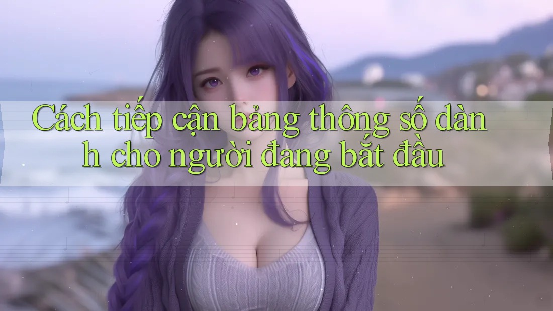 Cách tiếp cận bảng thông số dành cho người đang bắt đầu
