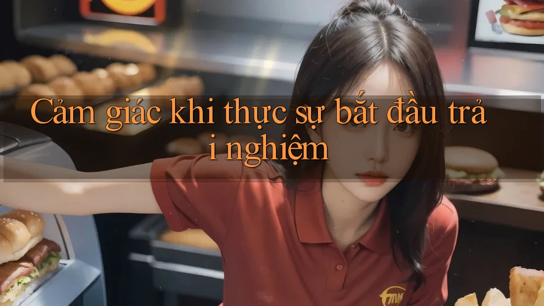 Cảm giác khi thực sự bắt đầu trải nghiệm