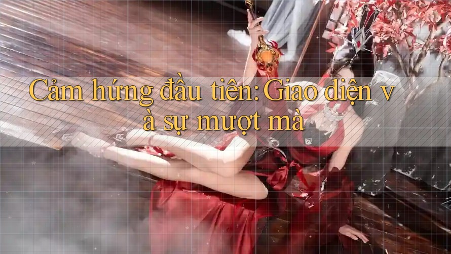 Cảm hứng đầu tiên: Giao diện và sự mượt mà Cảm hứng đầu tiên: Giao diện và sự mượt mà