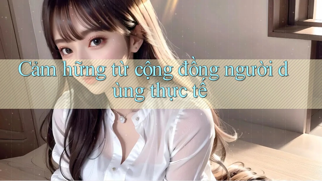 Cảm hững từ cộng đồng người dùng thực tế