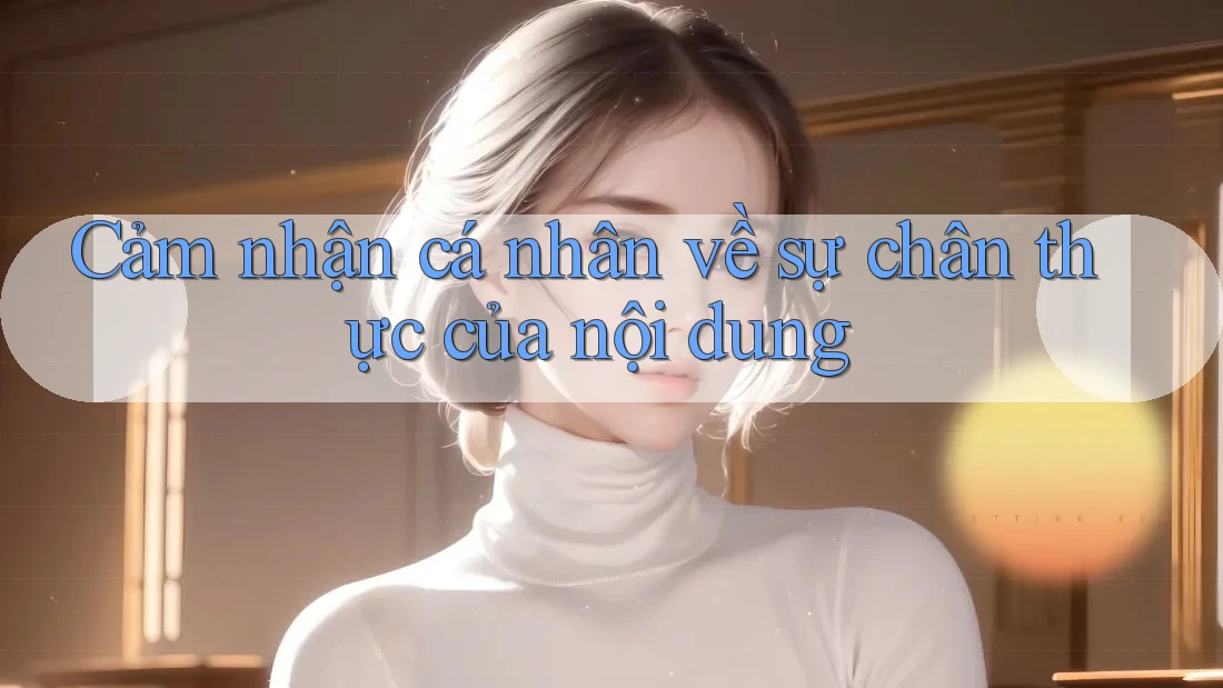 Cảm nhận cá nhân về sự chân thực của nội dung