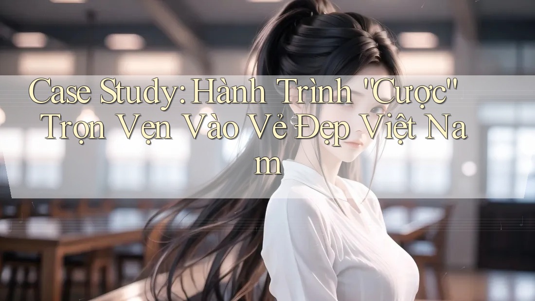 Case Study: Hành Trình “Cược” Trọn Vẹn Vào Vẻ Đẹp Việt Nam Case Study: Hành Trình “Cược” Trọn Vẹn Vào Vẻ Đẹp Việt Nam