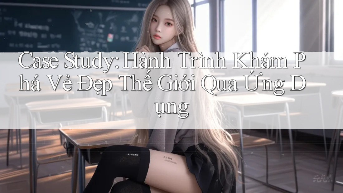 Case Study: Hành Trình Khám Phá Vẻ Đẹp Thế Giới Qua Ứng Dụng