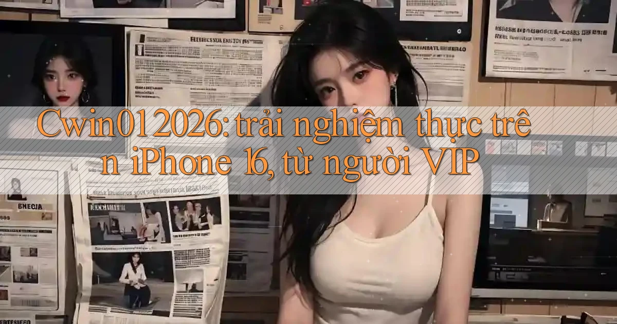 Cwin01 2026 trải nghiệm thực trên iPhone 16, từ người VIP