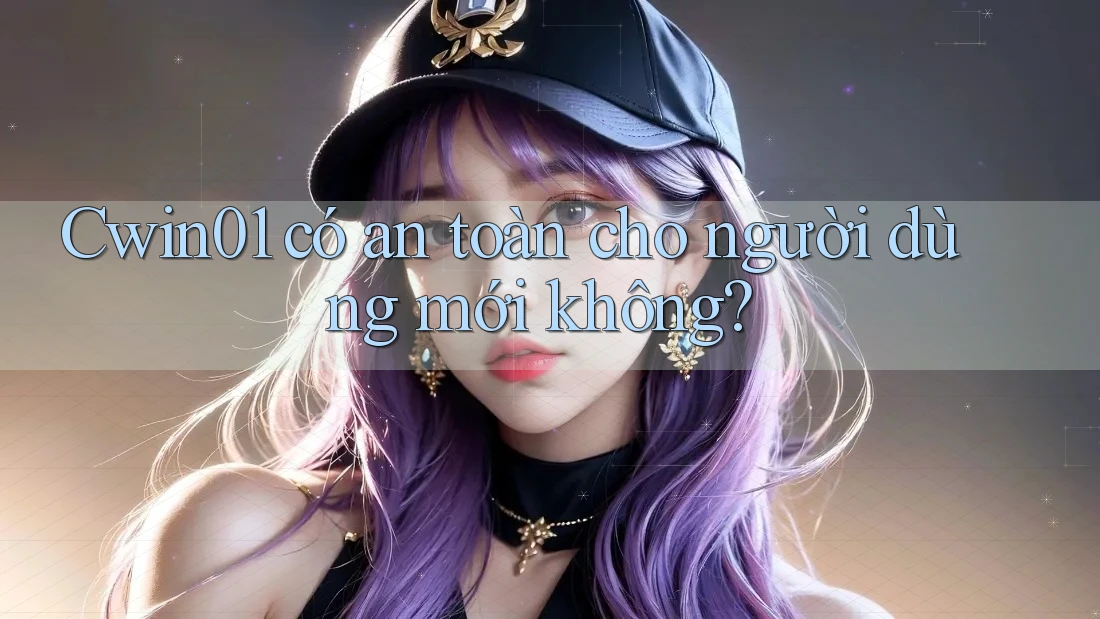 Cwin01 có an toàn cho người dùng mới không?