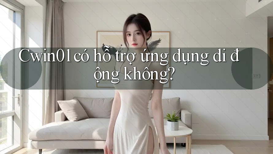 Cwin01 có hỗ trợ ứng dụng di động không?