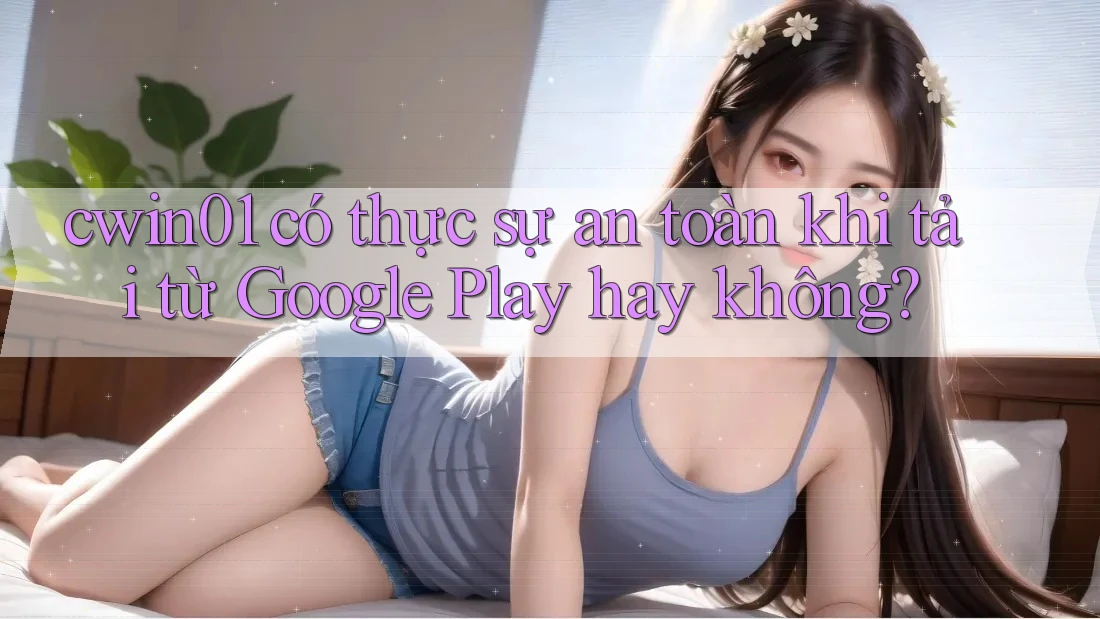 cwin01 có thực sự an toàn khi tải từ Google Play hay không?