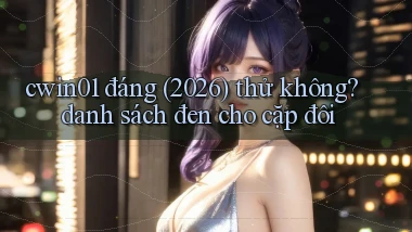 cwin01 đáng (2026) thử không danh sách đen cho cặp đôi