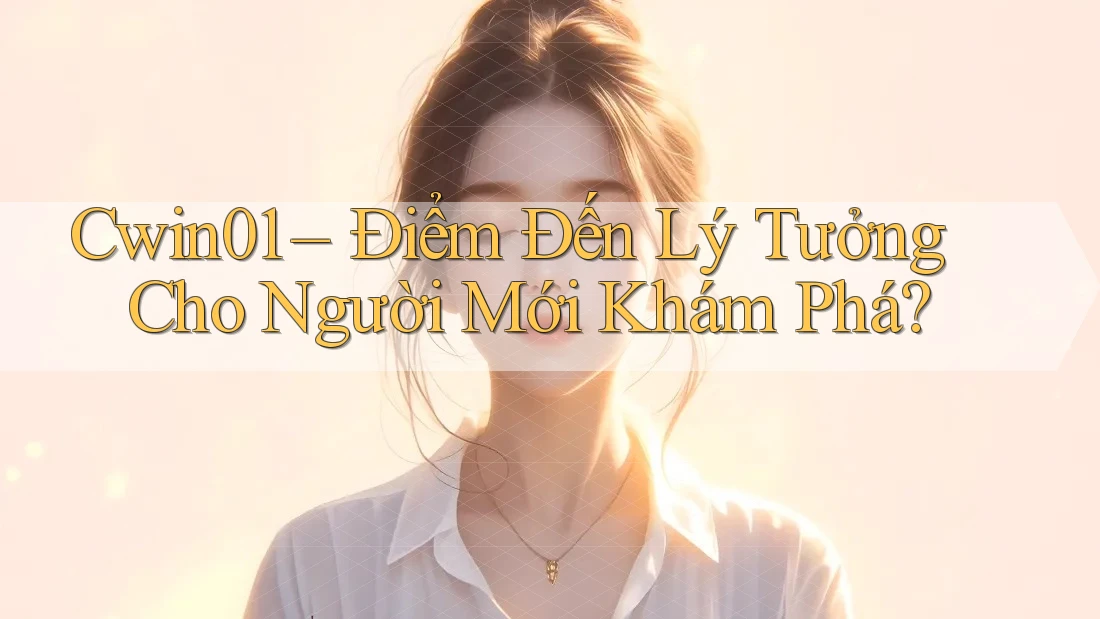 Cwin01 – Điểm Đến Lý Tưởng Cho Người Mới Khám Phá?