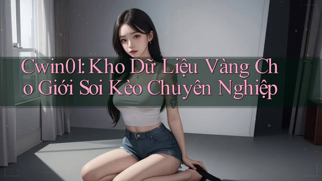 Cwin01: Kho Dữ Liệu Vàng Cho Giới Soi Kèo Chuyên Nghiệp
