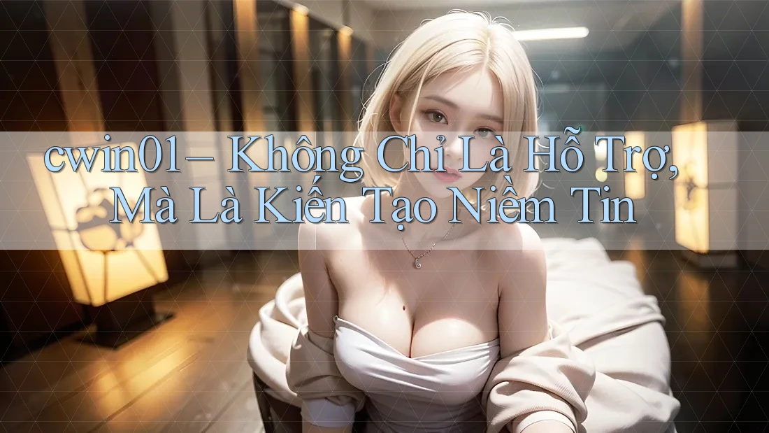 cwin01 – Không Chỉ Là Hỗ Trợ, Mà Là Kiến Tạo Niềm Tin
