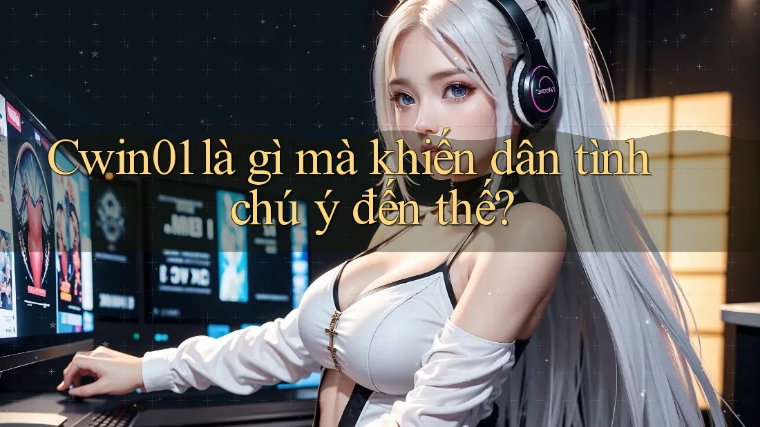 Cwin01 là gì mà khiến dân tình chú ý đến thế?