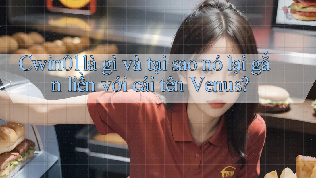 Cwin01 là gì và tại sao nó lại gắn liền với cái tên Venus? Cwin01 là gì và tại sao nó lại gắn liền với cái tên Venus?