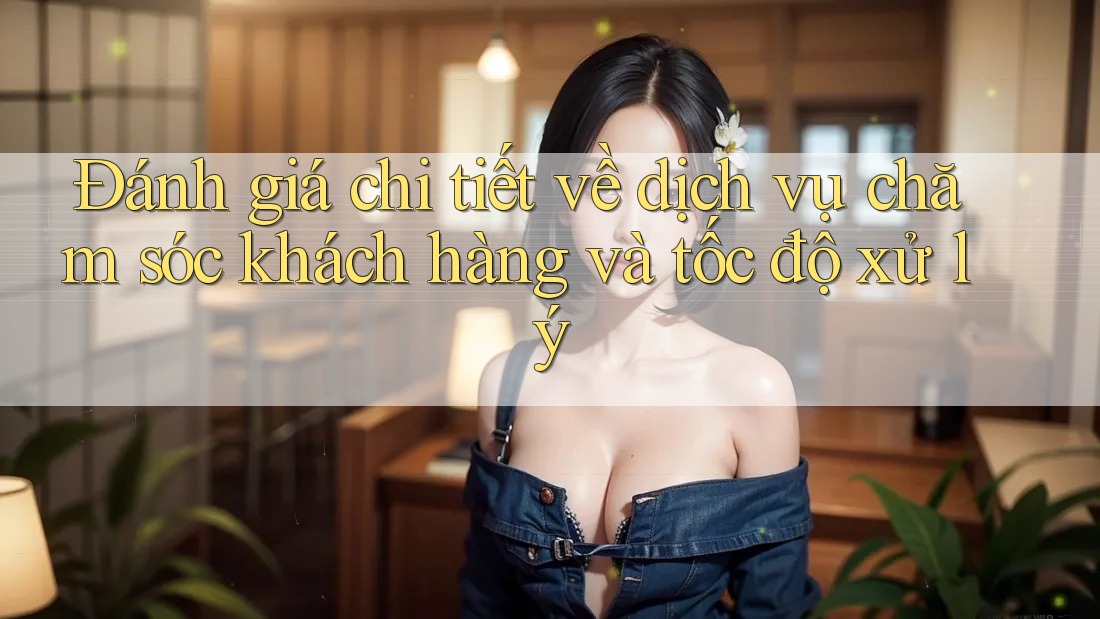 Đánh giá chi tiết về dịch vụ chăm sóc khách hàng và tốc độ xử lý
