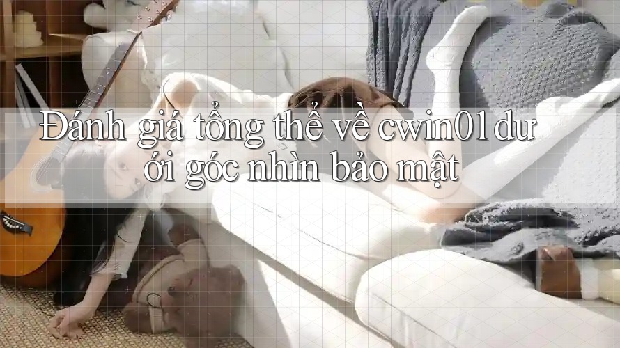 Đánh giá tổng thể về cwin01 dưới góc nhìn bảo mật