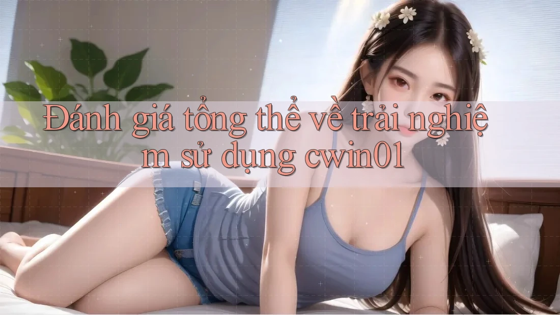 Đánh giá tổng thể về trải nghiệm sử dụng cwin01