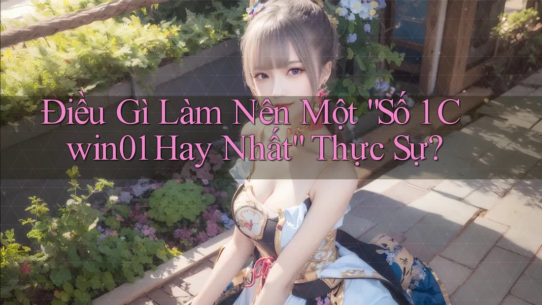 Điều Gì Làm Nên Một “Số 1 Cwin01 Hay Nhất” Thực Sự? Điều Gì Làm Nên Một “Số 1 Cwin01 Hay Nhất” Thực Sự?
