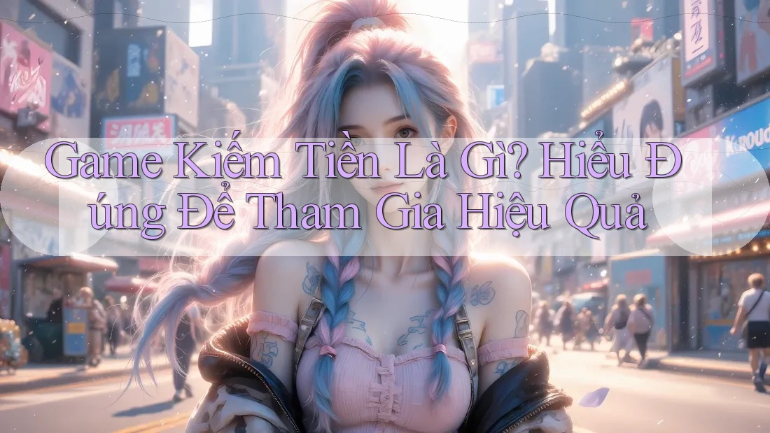 Game Kiếm Tiền Là Gì? Hiểu Đúng Để Tham Gia Hiệu Quả