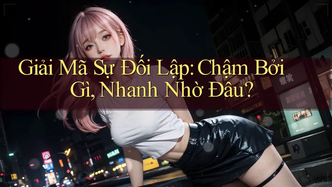 Giải Mã Sự Đối Lập: Chậm Bởi Gì, Nhanh Nhờ Đâu? Giải Mã Sự Đối Lập: Chậm Bởi Gì, Nhanh Nhờ Đâu?