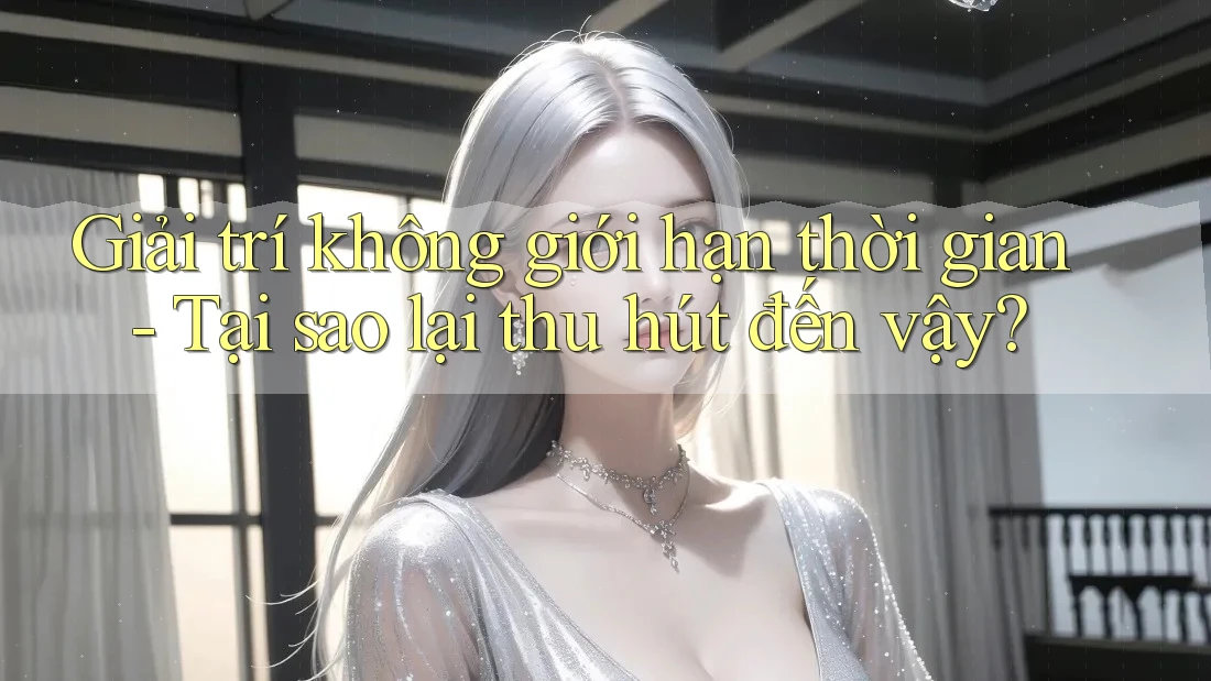 Giải trí không giới hạn thời gian - Tại sao lại thu hút đến vậy?