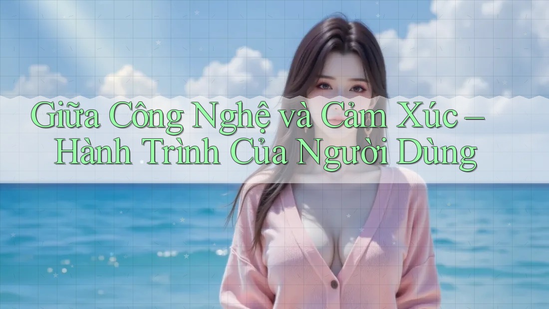 Giữa Công Nghệ và Cảm Xúc – Hành Trình Của Người Dùng
