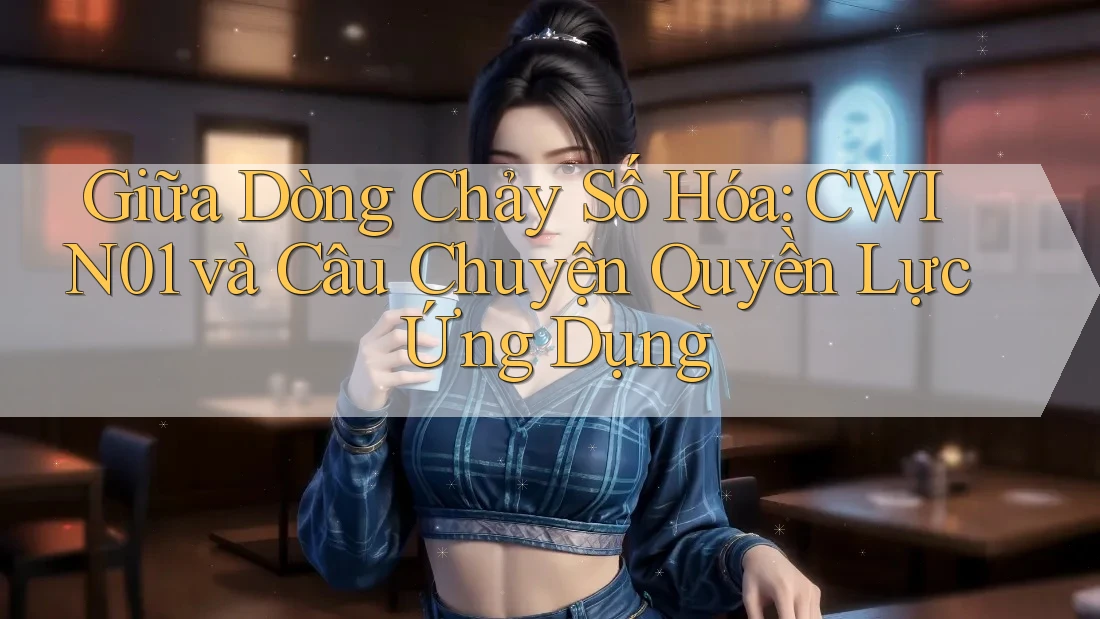Giữa Dòng Chảy Số Hóa: CWIN01 và Câu Chuyện Quyền Lực Ứng Dụng