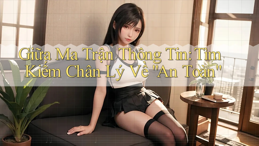 Giữa Ma Trận Thông Tin: Tìm Kiếm Chân Lý Về “An Toàn” Giữa Ma Trận Thông Tin: Tìm Kiếm Chân Lý Về “An Toàn”