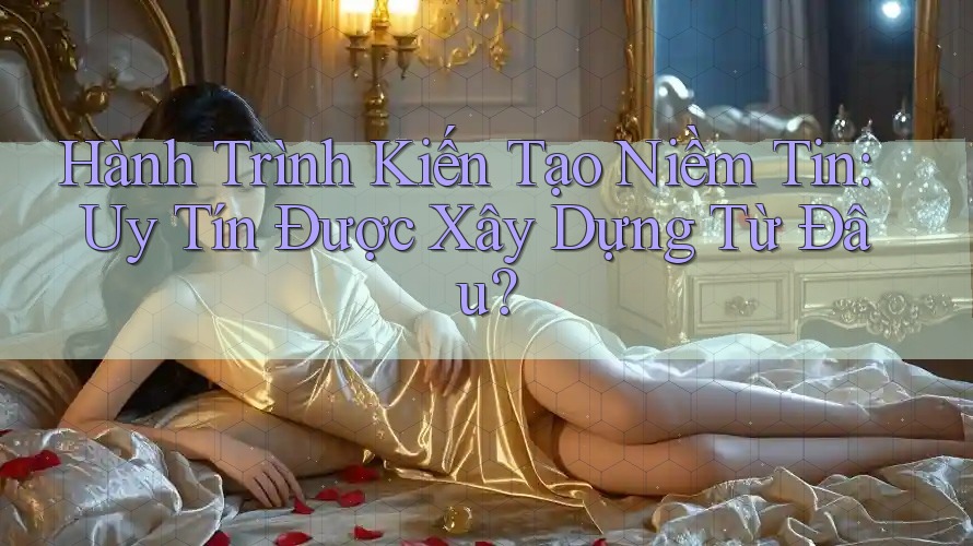 Hành Trình Kiến Tạo Niềm Tin: Uy Tín Được Xây Dựng Từ Đâu?