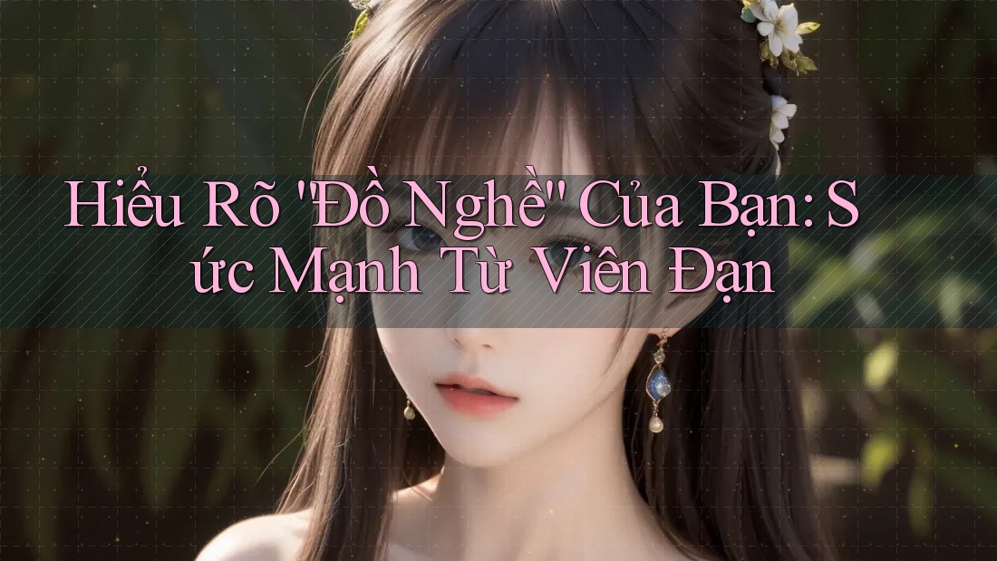 Hiểu Rõ “Đồ Nghề” Của Bạn: Sức Mạnh Từ Viên Đạn
