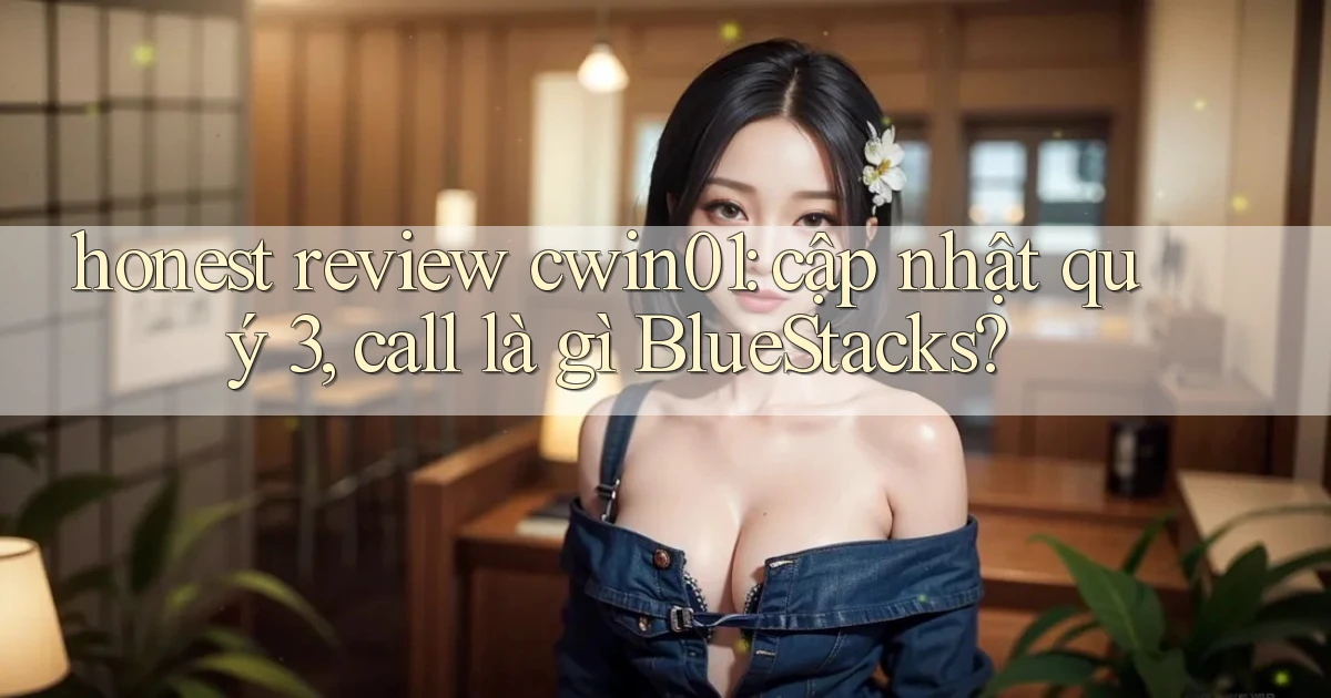 honest review cwin01 cập nhật quý 3, call là gì BlueStacks