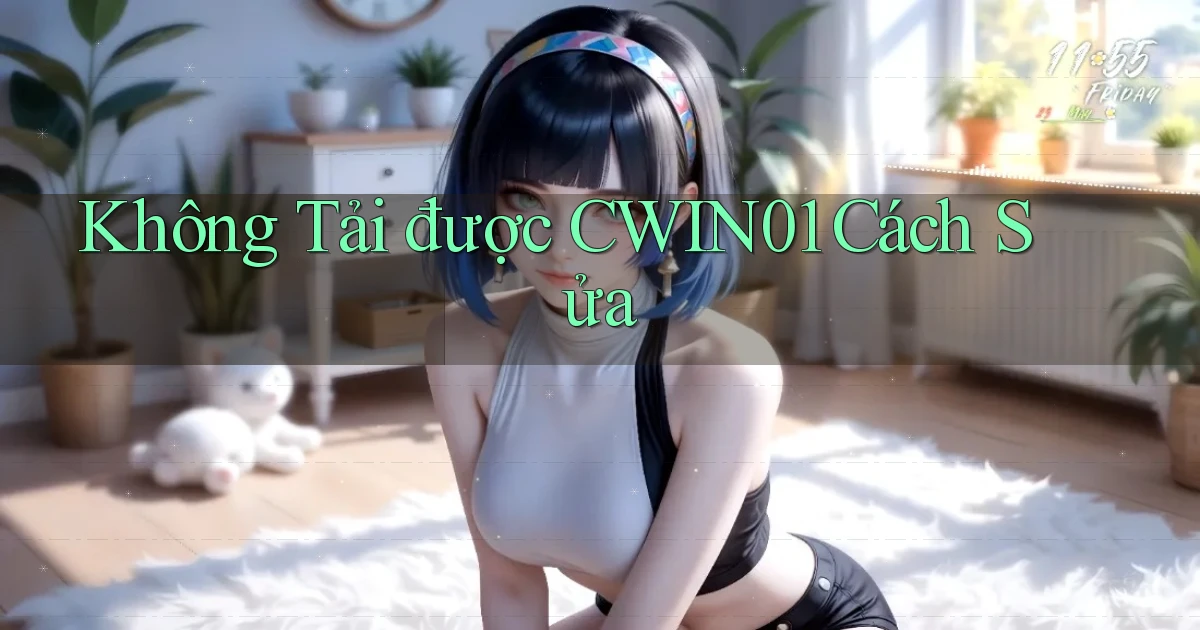 không tải được cwin01 cách sửa