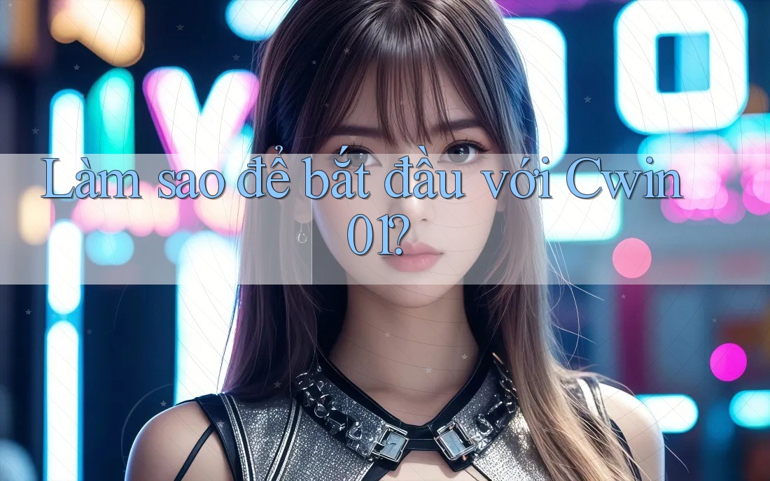 Làm sao để bắt đầu với Cwin01?