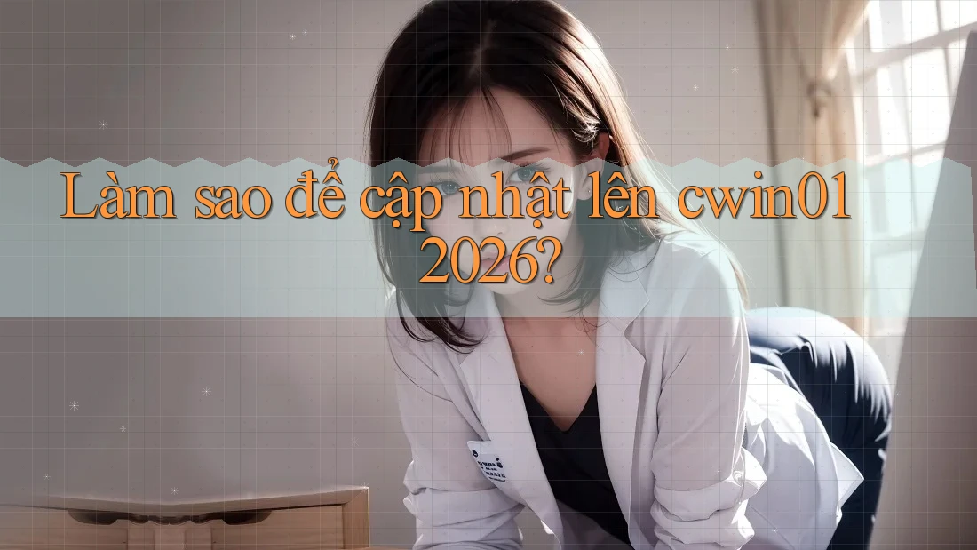 Làm sao để cập nhật lên cwin01 2026?