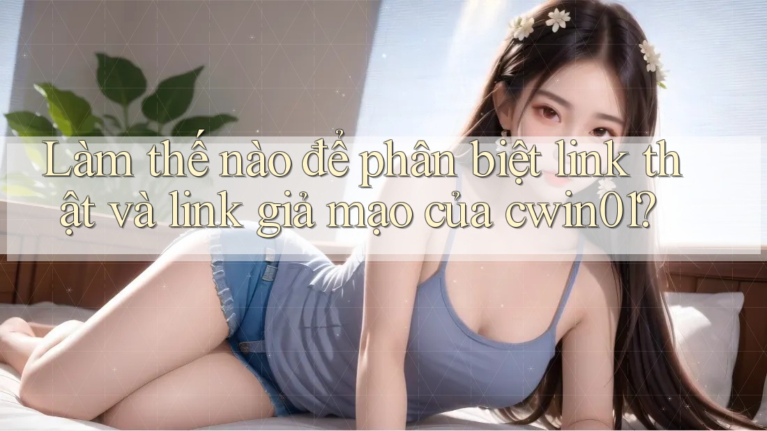 Làm thế nào để phân biệt link thật và link giả mạo của cwin01? Làm thế nào để phân biệt link thật và link giả mạo của cwin01?