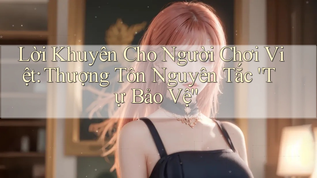 Lời Khuyên Cho Người Chơi Việt: Thượng Tôn Nguyên Tắc “Tự Bảo Vệ”