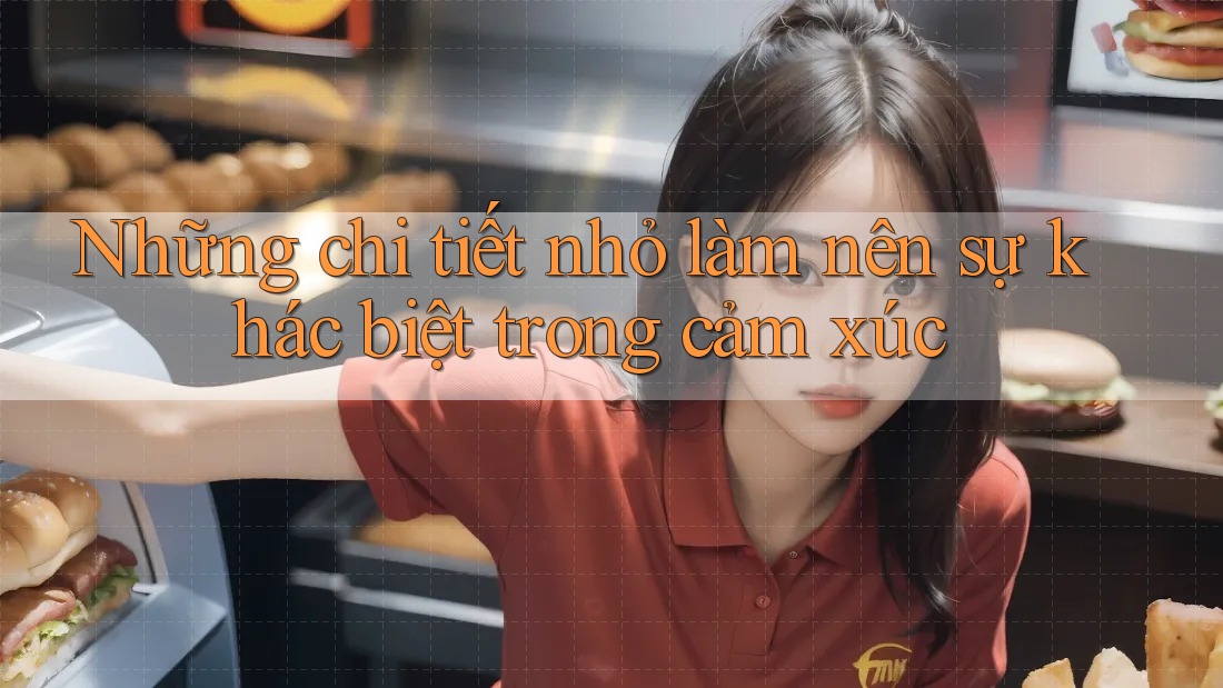 Những chi tiết nhỏ làm nên sự khác biệt trong cảm xúc
