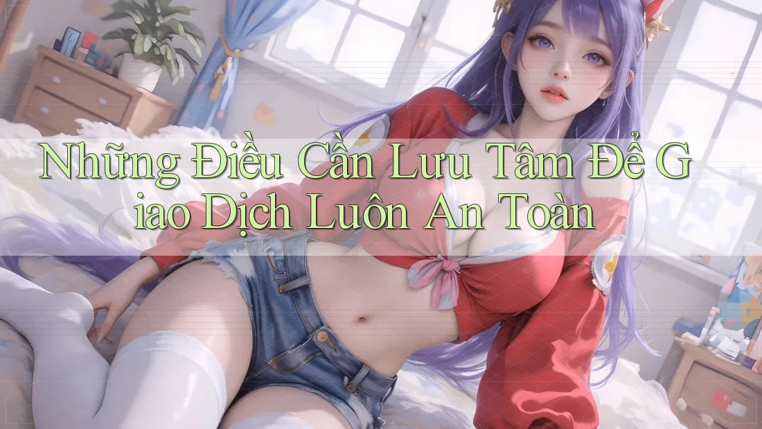 Những Điều Cần Lưu Tâm Để Giao Dịch Luôn An Toàn Những Điều Cần Lưu Tâm Để Giao Dịch Luôn An Toàn