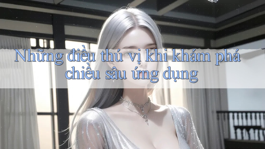 Những điều thú vị khi khám phá chiều sâu ứng dụng