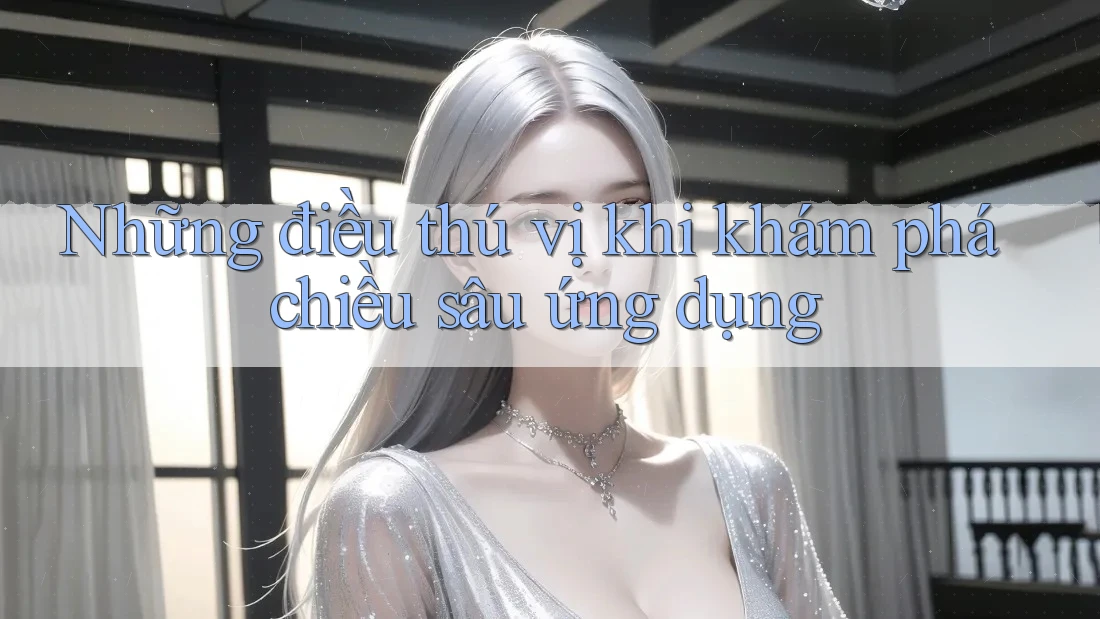 Những điều thú vị khi khám phá chiều sâu ứng dụng Những điều thú vị khi khám phá chiều sâu ứng dụng