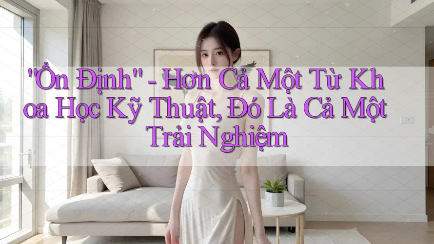 “Ổn Định” - Hơn Cả Một Từ Khoa Học Kỹ Thuật, Đó Là Cả Một Trải Nghiệm “Ổn Định” - Hơn Cả Một Từ Khoa Học Kỹ Thuật, Đó Là Cả Một Trải Nghiệm
