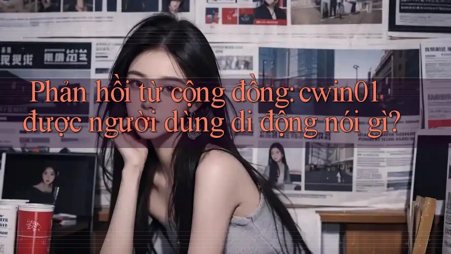 Phản hồi từ cộng đồng: cwin01 được người dùng di động nói gì?
