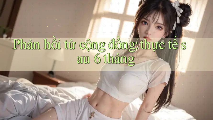 Phản hồi từ cộng đồng: thực tế sau 6 tháng