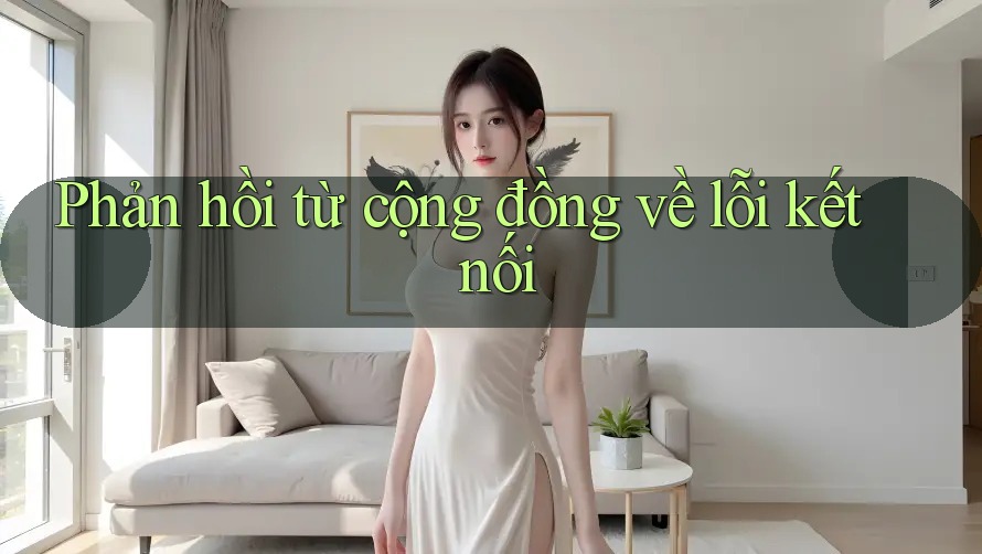Phản hồi từ cộng đồng về lỗi kết nối