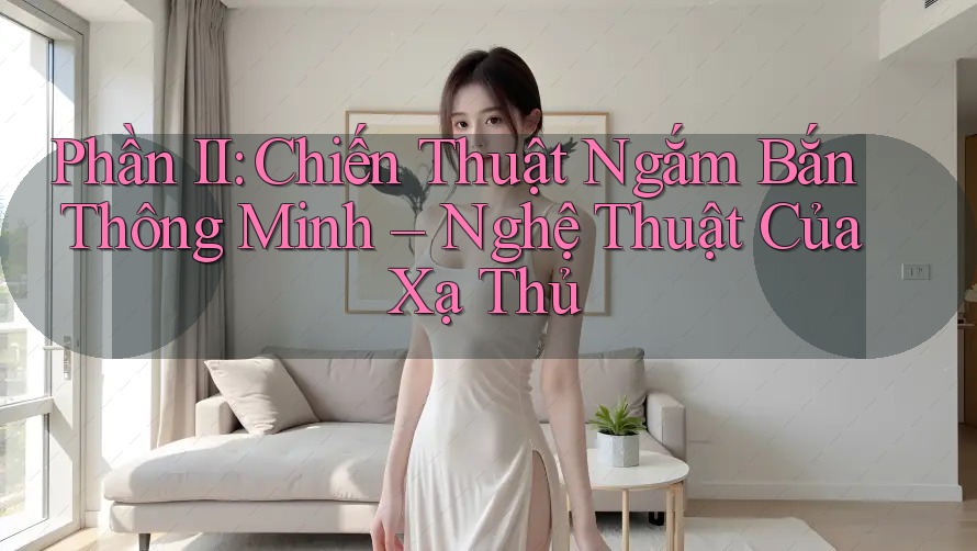 Phần II: Chiến Thuật Ngắm Bắn Thông Minh – Nghệ Thuật Của Xạ Thủ