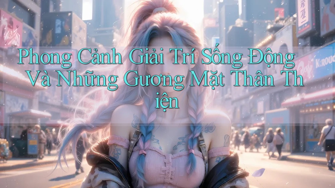 Phong Cảnh Giải Trí Sống Động Và Những Gương Mặt Thân Thiện